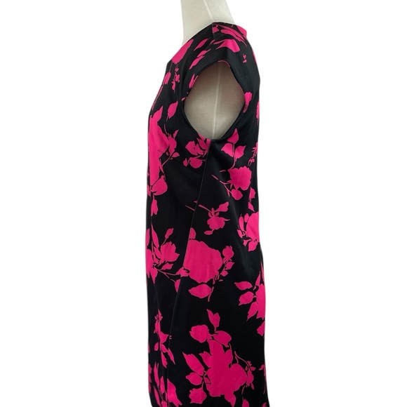 Mark Bouwer Unlimited Pink/Black Body Con Dress, Size S - Picture 5 of 8
